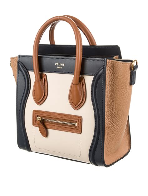 celine nano luggage boston bag|Celine large phantom luggage tote.